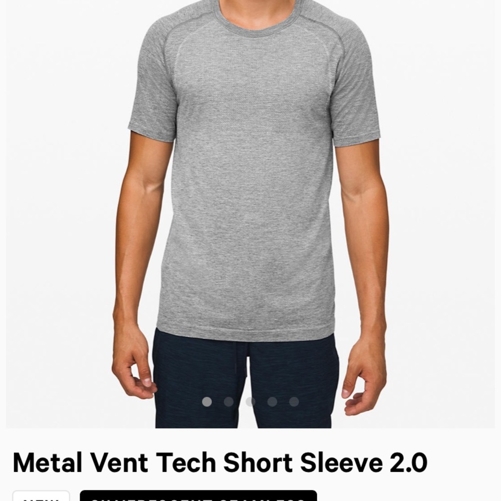 NEVER WORN!! lululemon metal vent tech ss 2.0